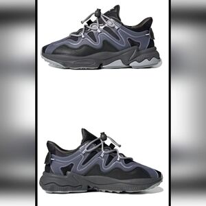 Adidas Ozweego Plus Running Shoe Black Casual Streetwear Trainer Sneaker 4.5